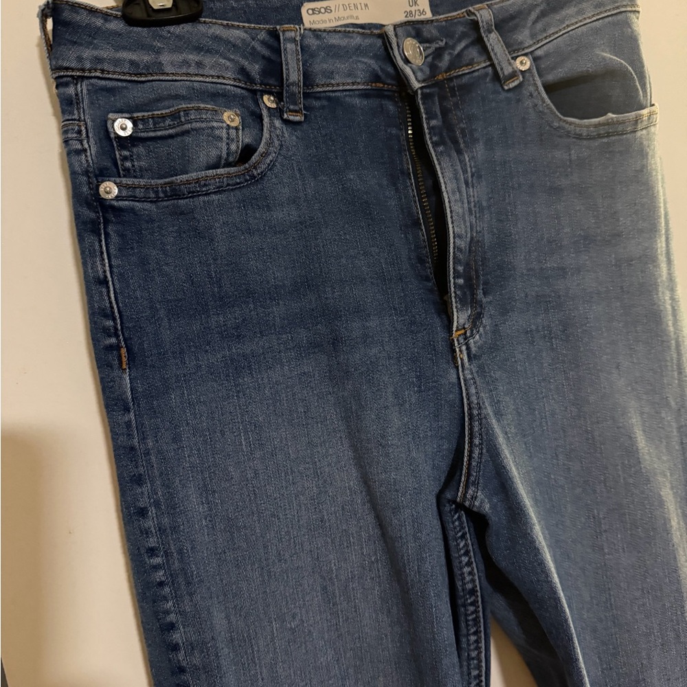 ASOS Denim Skinny Jeans in Classic Blue